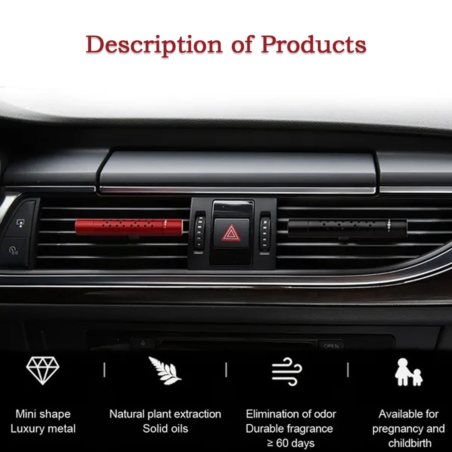 6591 Car Air Perfume For AC Vent - New Long Lasting And Sweet Fragrances with Rotating Flow Control - Magnetic, Ocean, Lavender, Cologne, Lemon - Interior Accessories For Car 6591 Car Air Perfume For AC Vent - New Long Lasting And Sweet Fragrances with Rotating Flow Control - Magnetic, Ocean, Lavender, Cologne, Lemon - Interior Accessories For Car